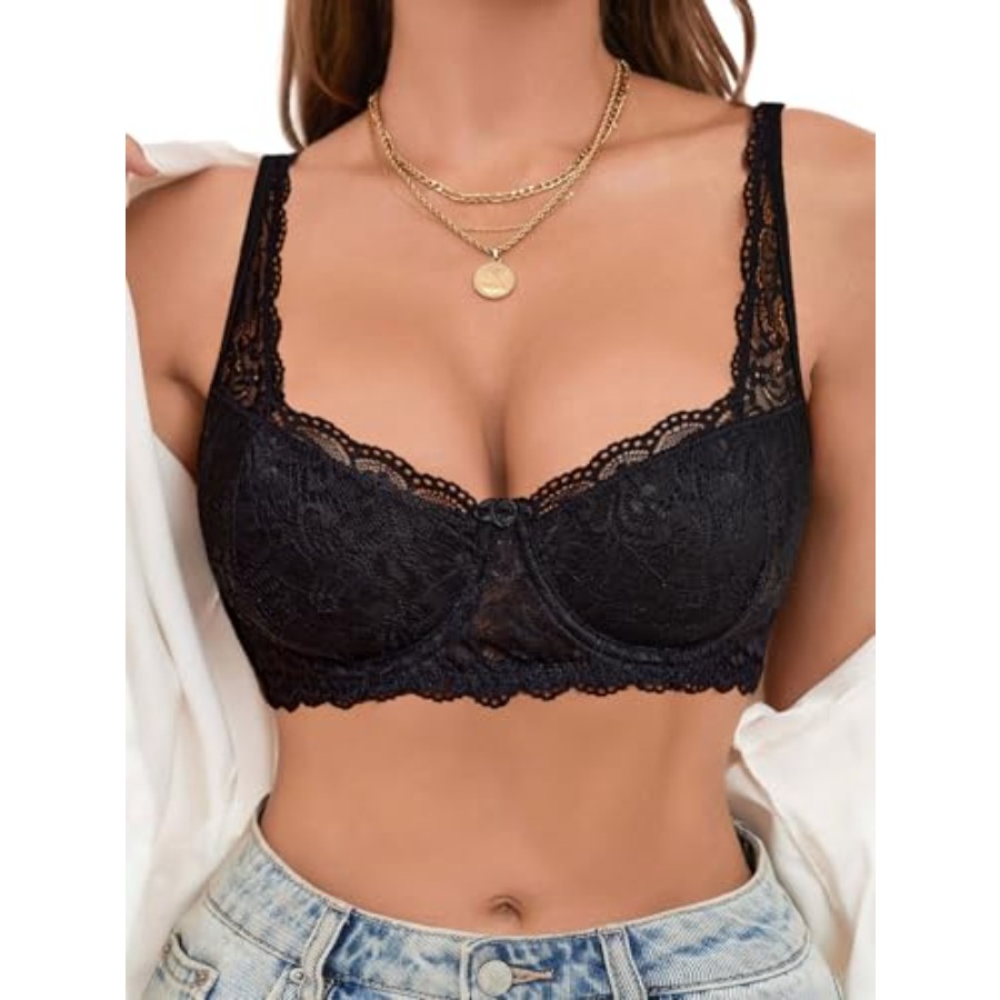 Avidlove Corset Tops for Women - Demi Bra Balconette recension och pris