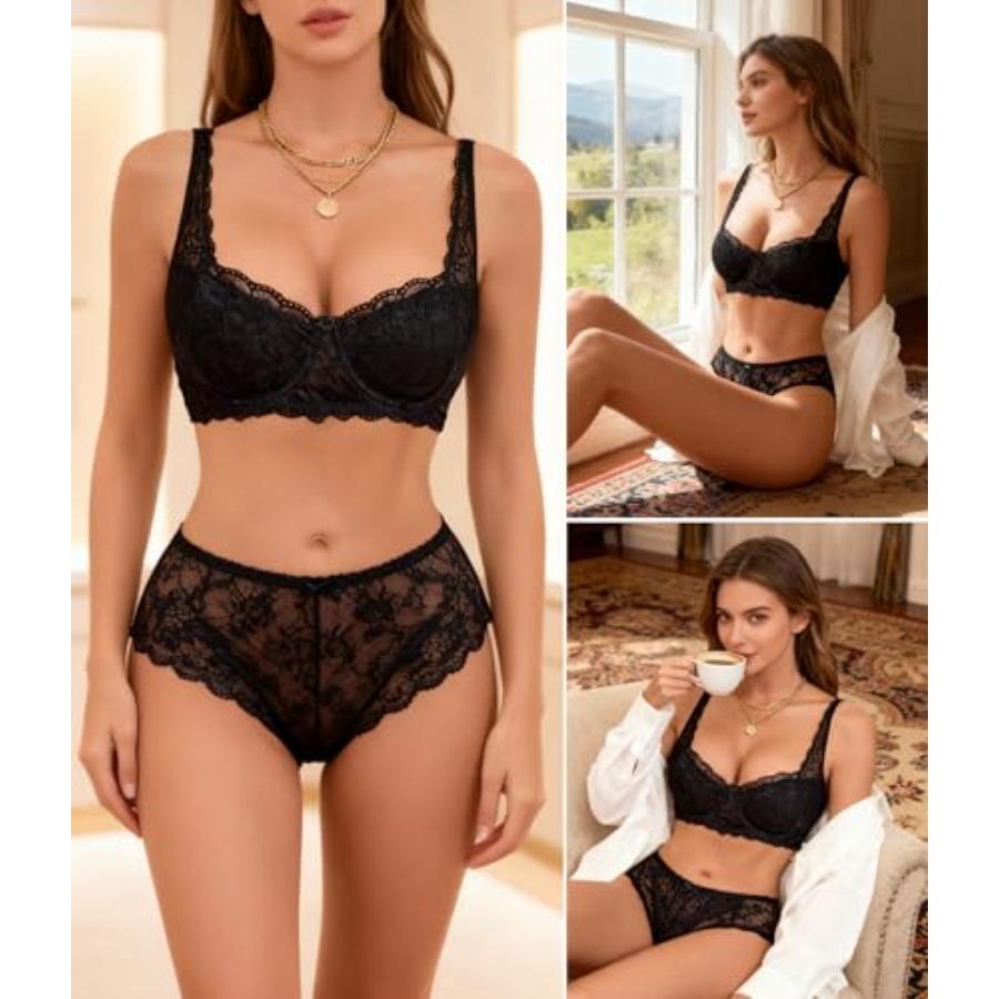 Avidlove Corset Tops for Women - Demi Bra Balconette recension och pris