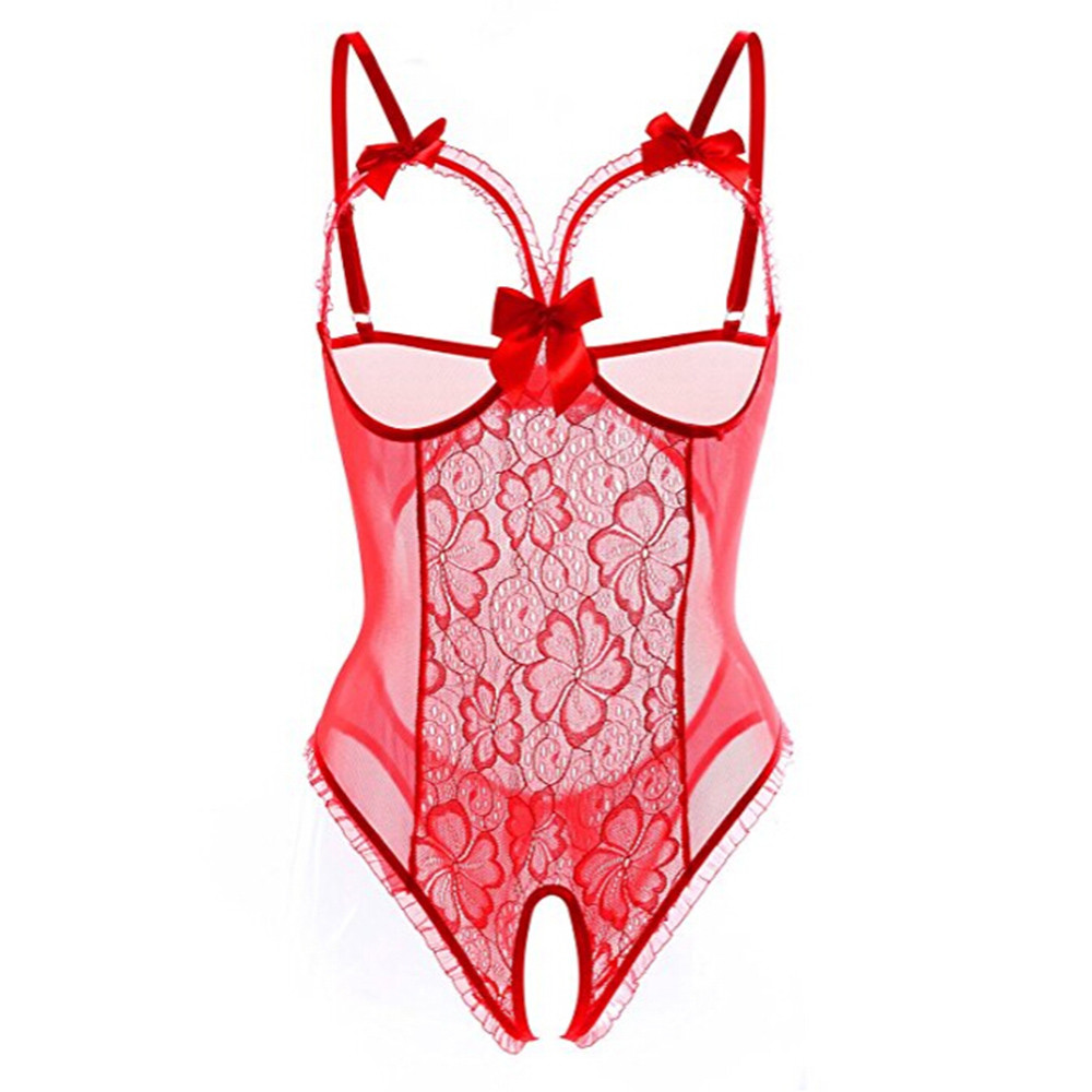 Transparent Sexy Lingerie Set  - Sheer Bra Lace recension och pris