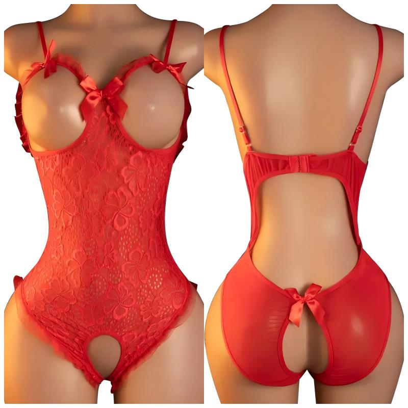 Transparent Sexy Lingerie Set  - Sheer Bra Lace recension och pris