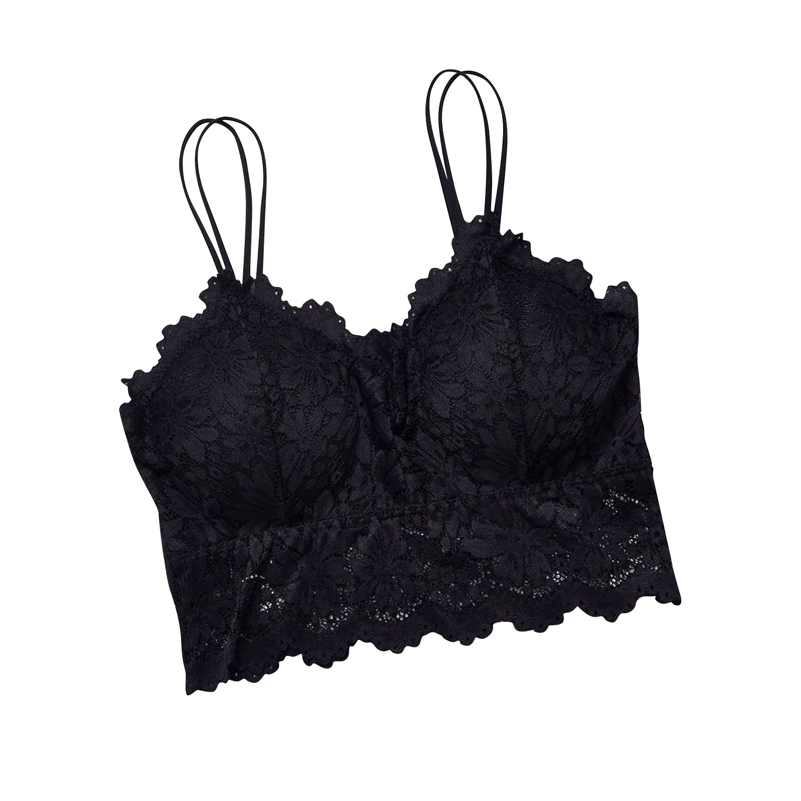 Women's Sexy Bra Top Solid Col - T Shirt Bra Seamless recension och pris