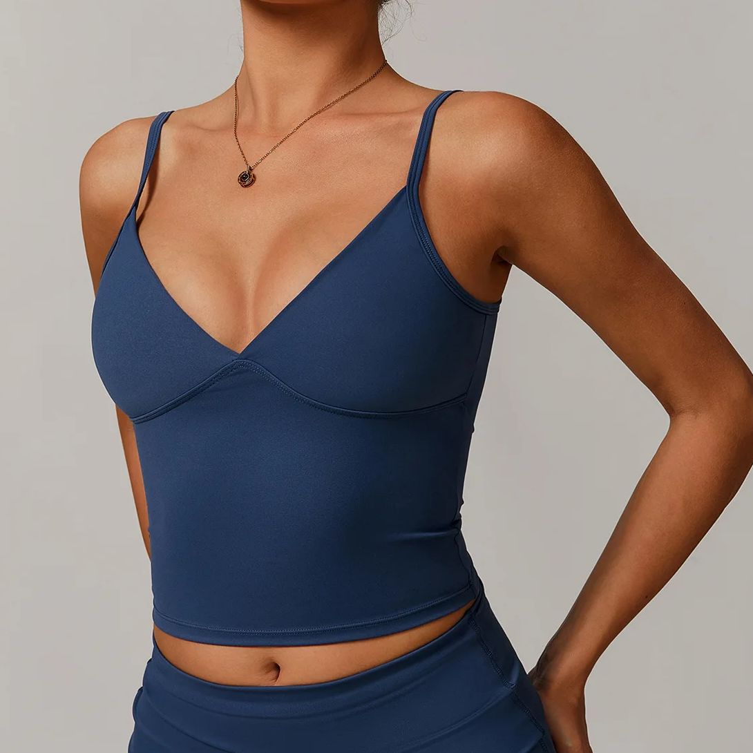 Breathable Sports Bra Fitness  - Plunge Bra Push Up recension och pris