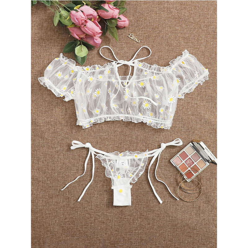 Sexy Lace Transparent Lingerie - Sheer Bra Lace recension och pris