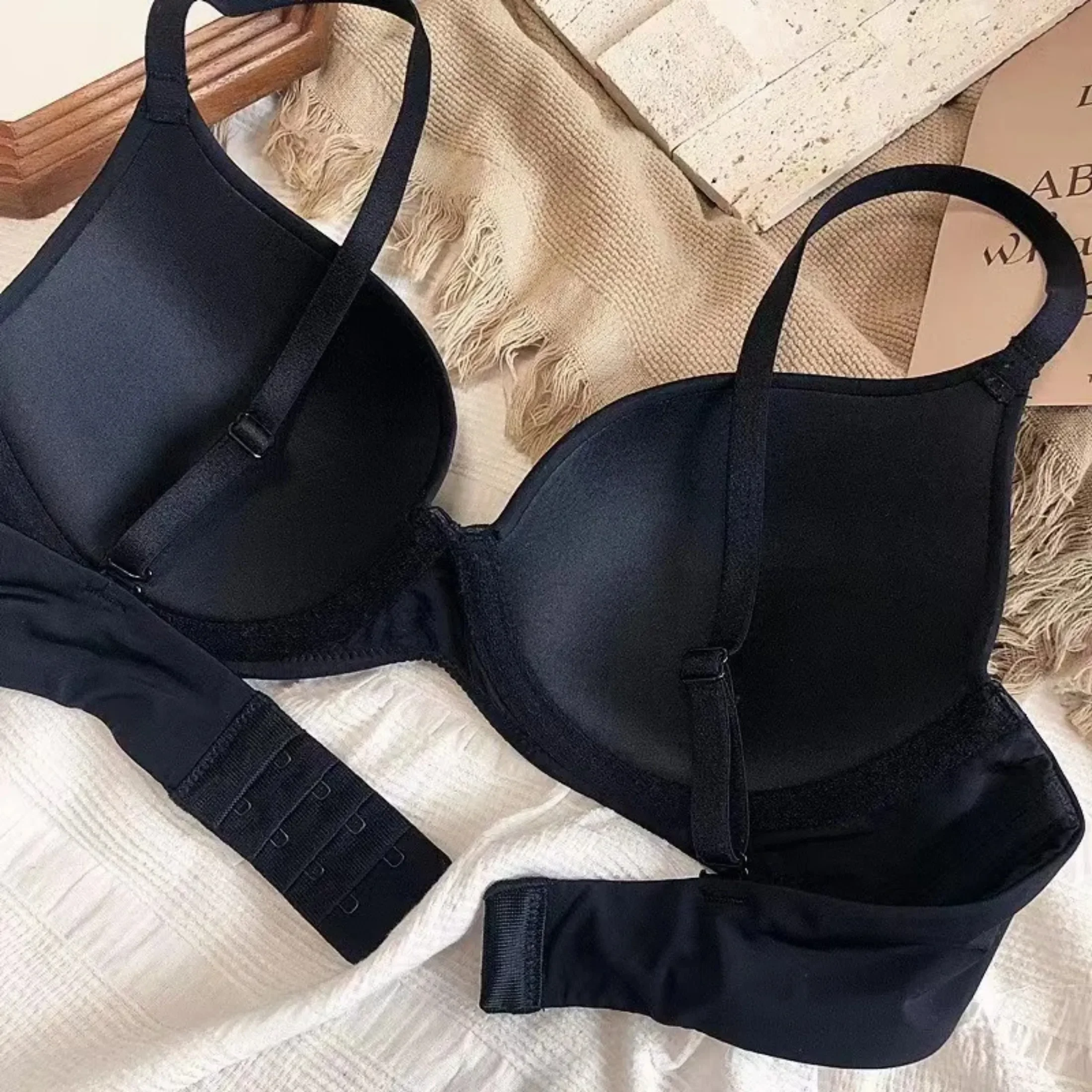 Lingerie for Women Seamless Pu - T Shirt Bra Seamless recension och pris