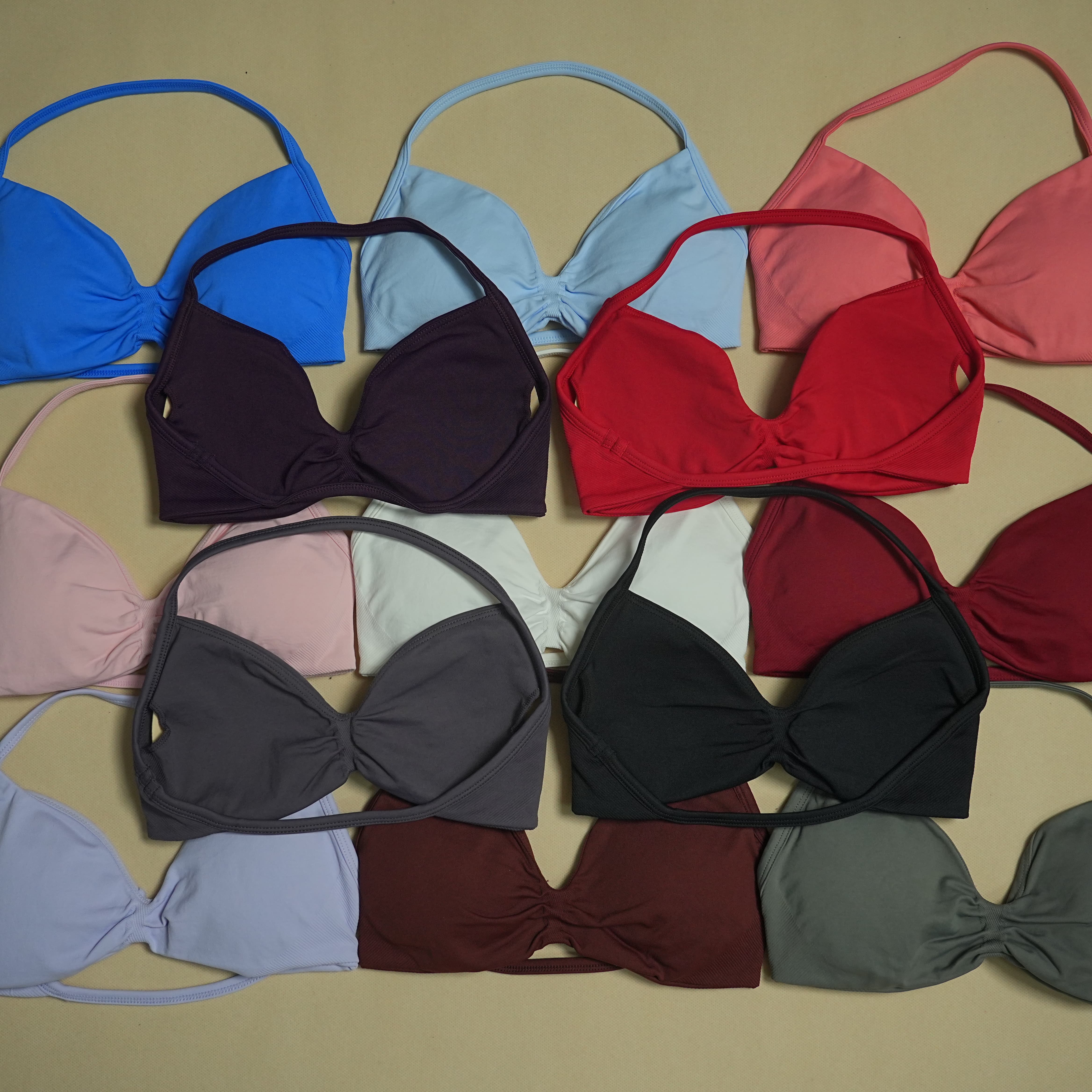 Women's Backless Sports Bra, H - Sports Bra Racerback recension och pris
