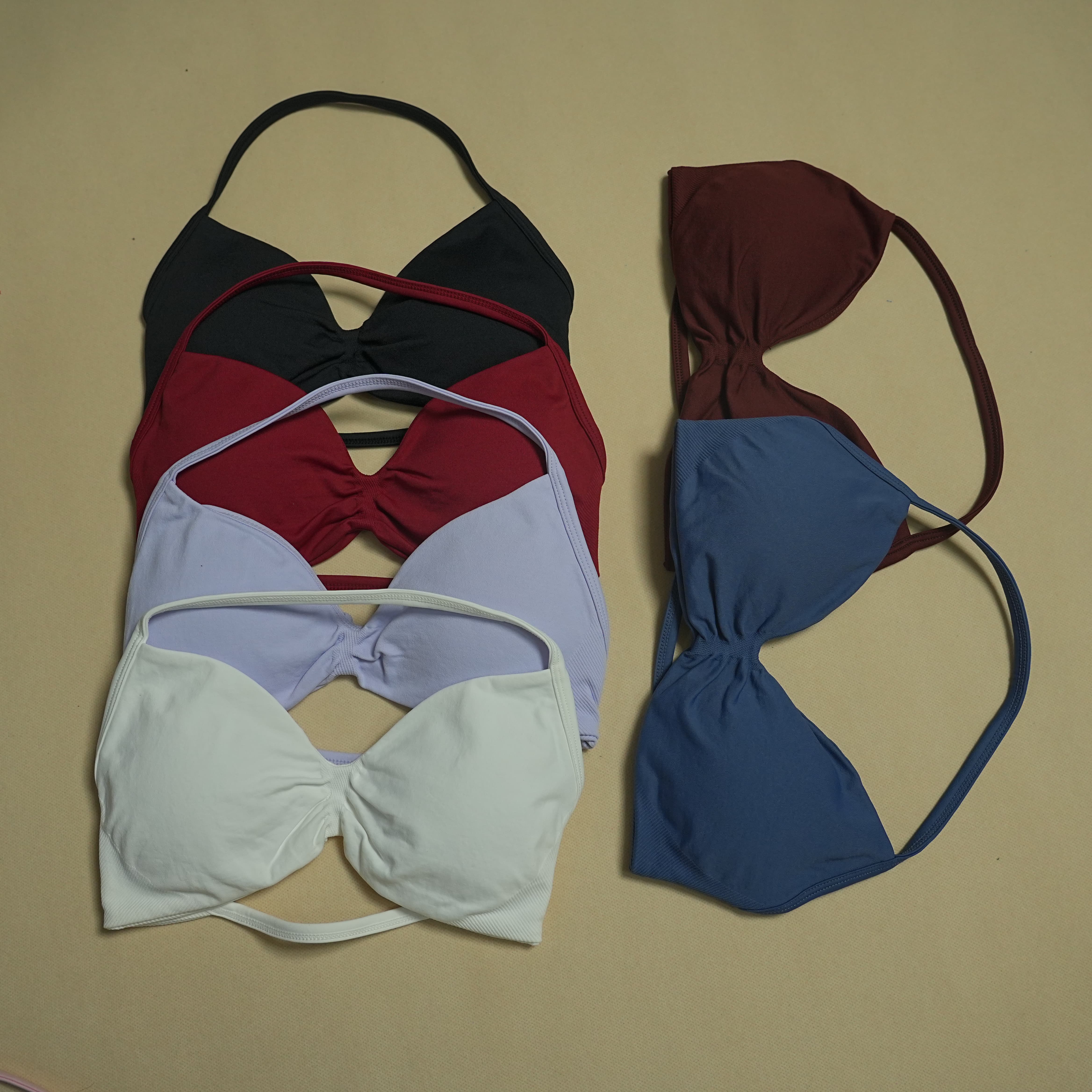 Women's Backless Sports Bra, H - Sports Bra Racerback recension och pris