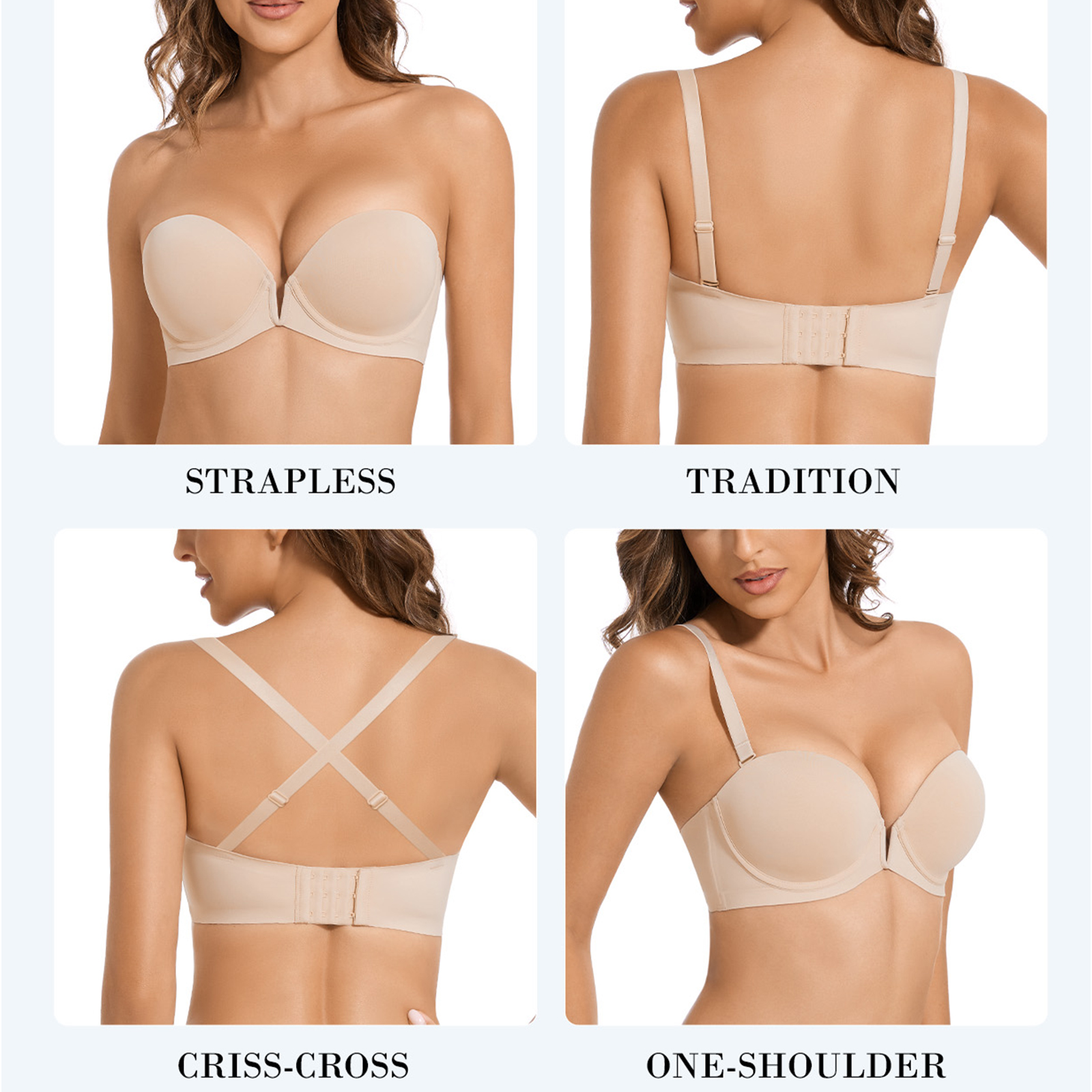 New Bra Push Up Underwire Ultr - Convertible Bra Multiway recension och pris