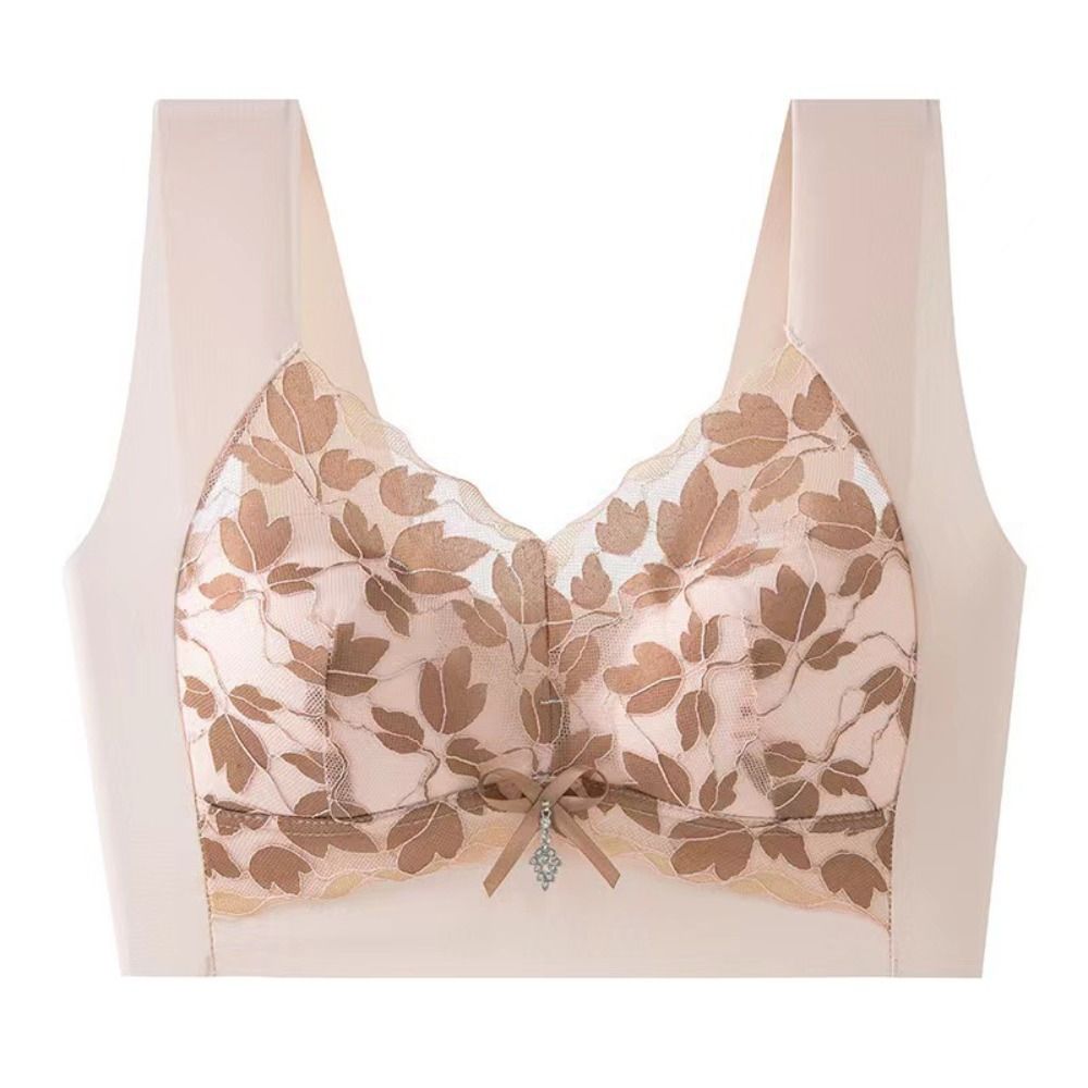Comfortable Leaf Lace Deep V B - Wirefree Bra Comfort recension och pris