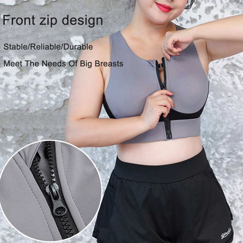 Plus Size Sports Top Woman Gym - Full Coverage Bra recension och pris