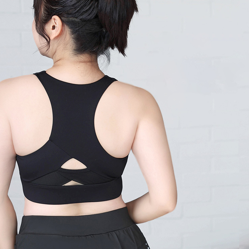 Plus Size Sports Top Woman Gym - Full Coverage Bra recension och pris