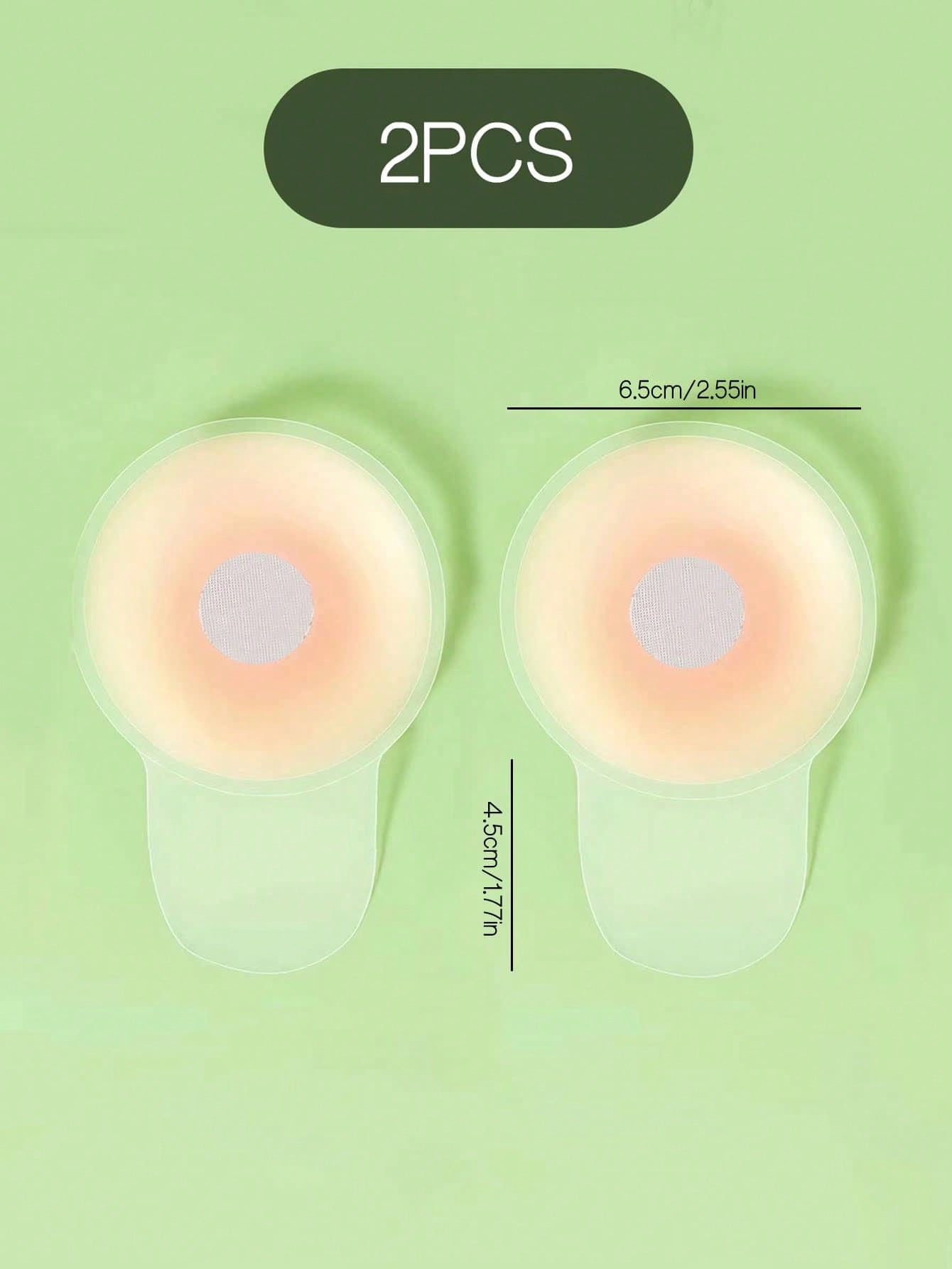 6.5cm Invisible Silicone Breas - Push Up Bra Silicone recension och pris