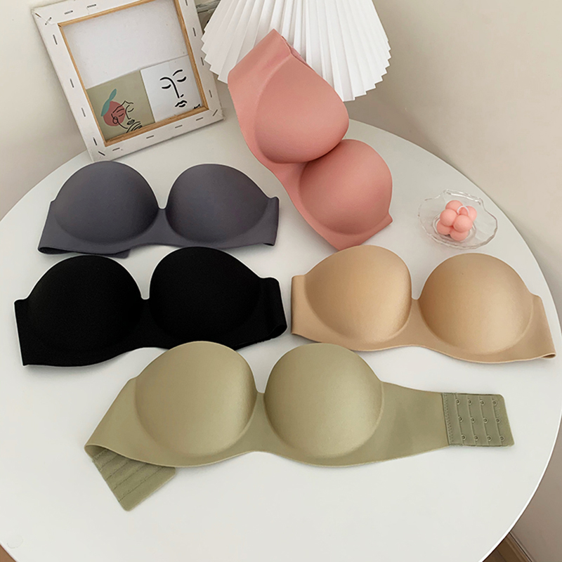 FINETOO Sexy Strapless Bras Wo - T Shirt Bra Seamless recension och pris